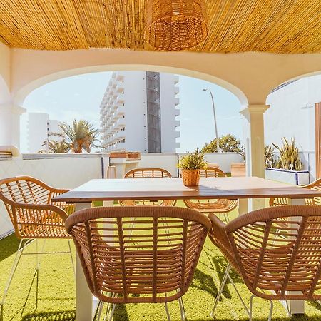Apartamento Con Gran Terraza Junto A La Playa トレモリノス エクステリア 写真