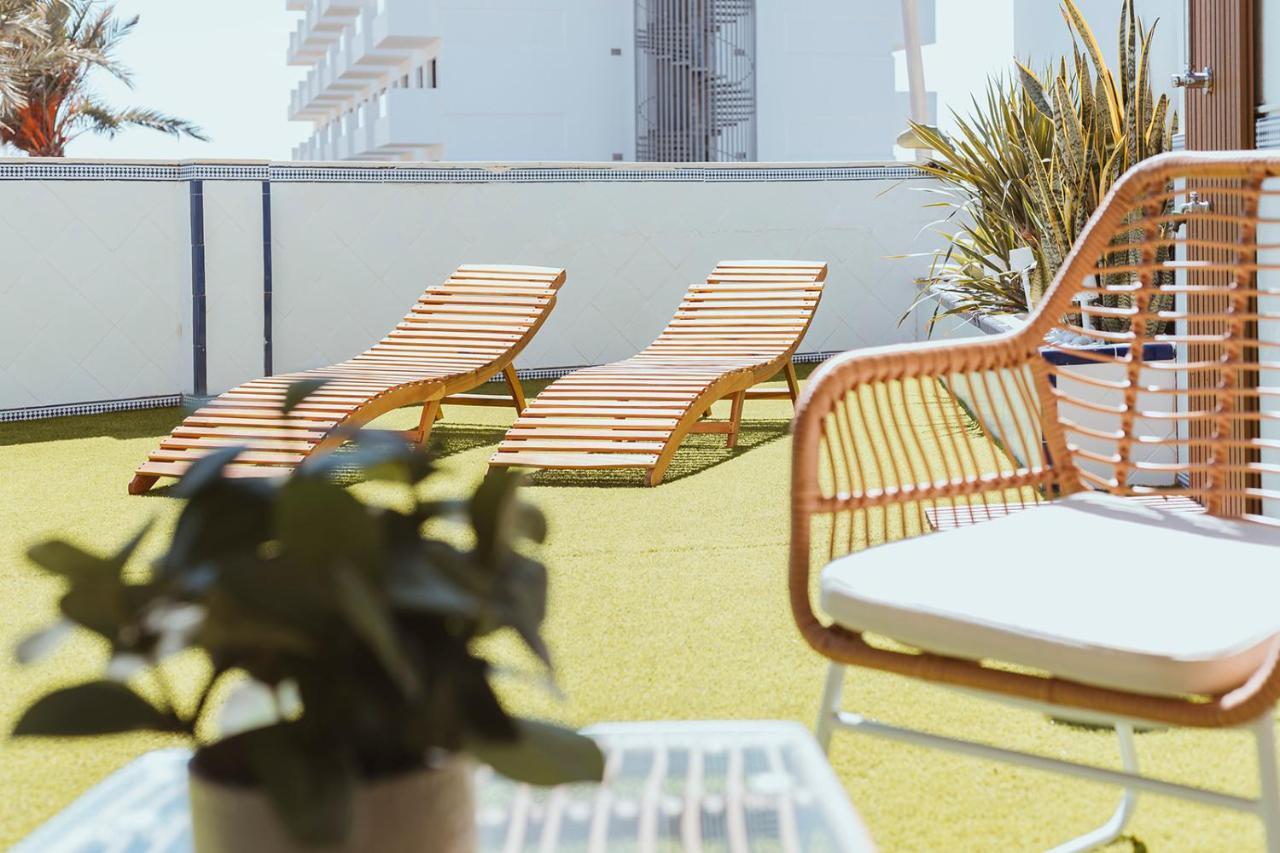 Apartamento Con Gran Terraza Junto A La Playa トレモリノス エクステリア 写真