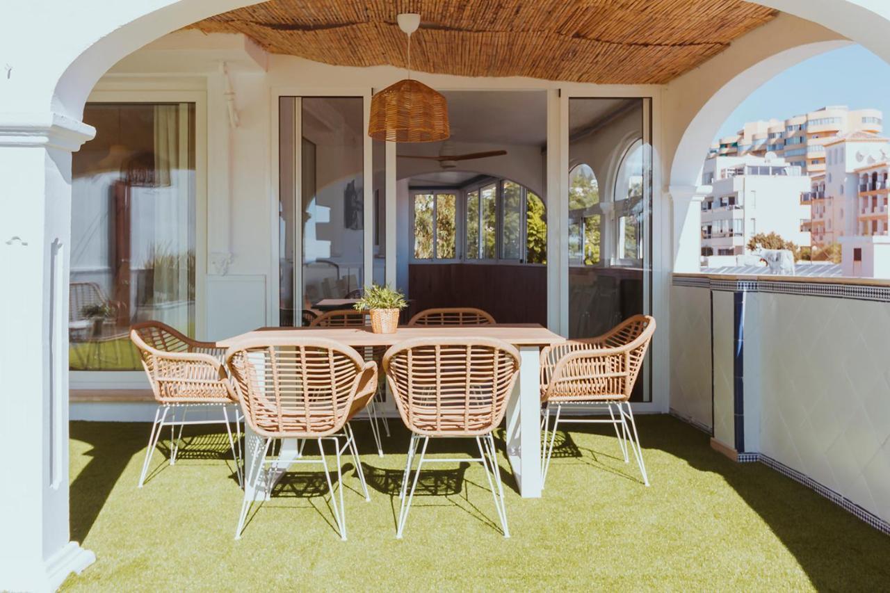 Apartamento Con Gran Terraza Junto A La Playa トレモリノス エクステリア 写真