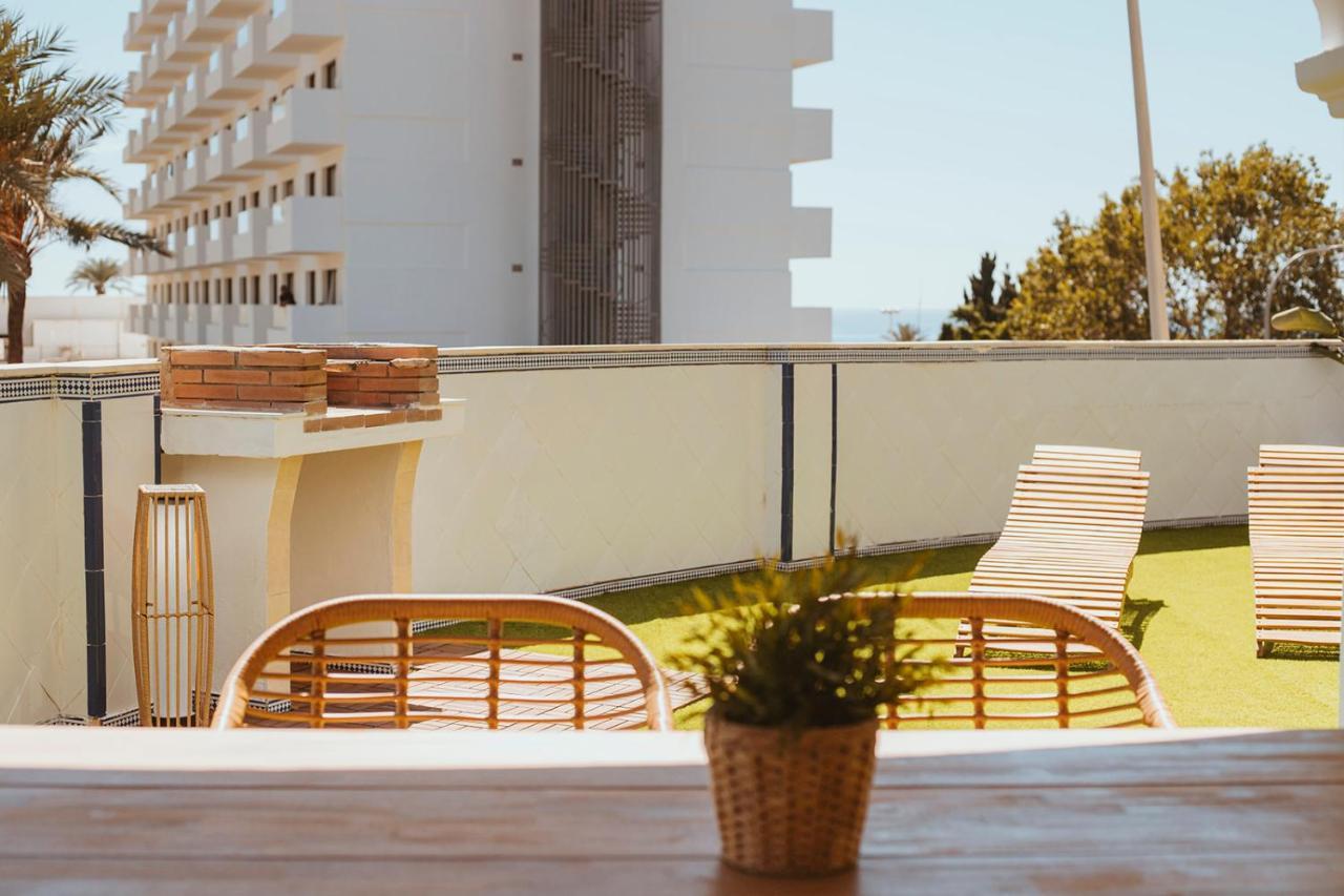 Apartamento Con Gran Terraza Junto A La Playa トレモリノス エクステリア 写真