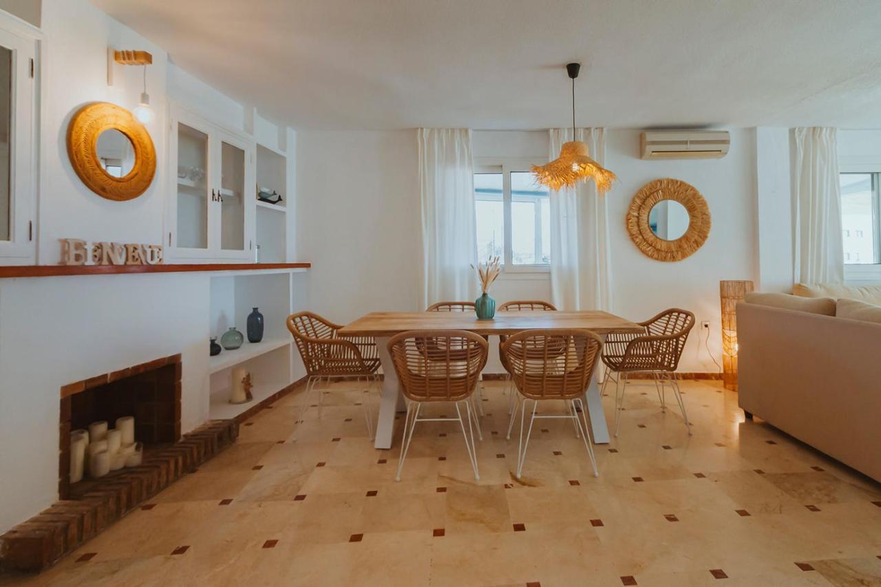 Apartamento Con Gran Terraza Junto A La Playa トレモリノス エクステリア 写真